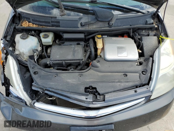 2008 Toyota Prius with VIN JTDKB20U483313127, listed as a Copart auction lot 57770745 with 147,092 mi miles and Salvage title. Bid and sale history available at DreamBid. Image 11.