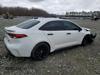 2020 Toyota Corolla SE with VIN 5YFS4RCE6LP035709, listed as a Copart auction lot 50902875 with 57,003 mi miles and Salvage Title. Bid and sale history available at DreamBid. Image 3.
