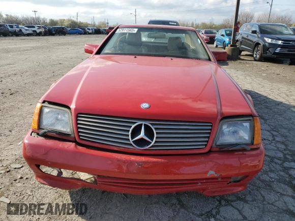 1990 Mercedes-Benz 300 with VIN WDBFA61E2LF005849, listed as a Copart auction lot 52911565 with 99,373 mi miles and Clean Title. Bid and sale history available at DreamBid. Image 5.