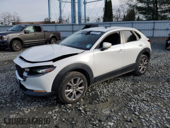 2021 Mazda CX-30 Preferred z VIN 3MVDMBCLXMM222277, wystawiony jako Copart lot #82465924 z przebiegiem 90 863 mil mil oraz Szkoda całkowita • Salvage title. Historia ofert i sprzedaży dostępna na DreamBid. Obrazek 1.