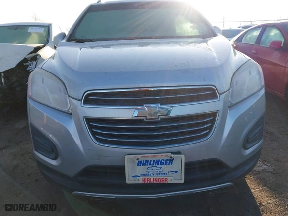 2016 Chevrolet Trax LT with VIN KL7CJPSB4GB607368, listed as a IAAI auction lot 41765240 with 108,944 mi miles. Bid and sale history available at carsss.com. Image 12.