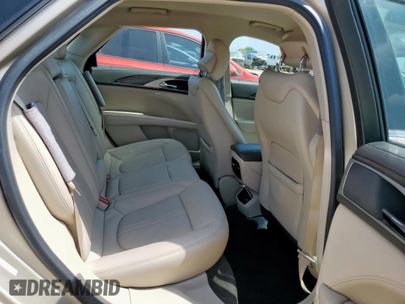 2017 Lincoln MKZ Hybrid Reserve with VIN 3LN6L5MU9HR632823, listed as a Copart auction lot 58886635 with 39,680 mi miles and Salvage title. Bid and sale history available at DreamBid. Image 10.