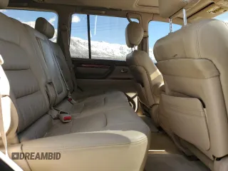 2002 Lexus LX 470 z VIN JTJHT00W523513337, wystawiony jako Copart lot #47001735 z przebiegiem 261 108 mil mil oraz Szkody całkowita. Historia ofert i sprzedaży dostępna na DreamBid. Obrazek 10.