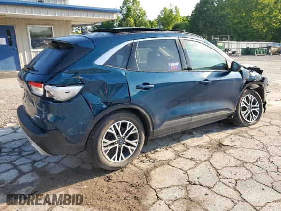 2020 Ford Escape SEL z VIN 1FMCU9H66LUB77837, wystawiony jako Copart lot #61540675 z przebiegiem 50 645 mil mil oraz Szkoda całkowita • Salvage title. Historia ofert i sprzedaży dostępna na DreamBid. Obrazek 3.