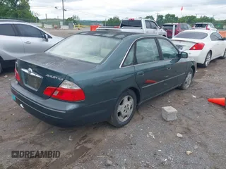 2003 Toyota Avalon XL with VIN 4T1BF28B63U294358, listed as a IAAI auction lot 42226470 with 256,405 mi miles and . Bid and sale history available at carsss.com. Image 4.