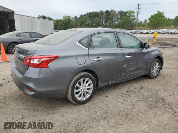 2019 Nissan Sentra SV with VIN 3N1AB7AP7KL626396, listed as a Copart auction lot 51130995 with 93,772 mi miles and Salvage Title. Bid and sale history available at carsss.com. Image 3.