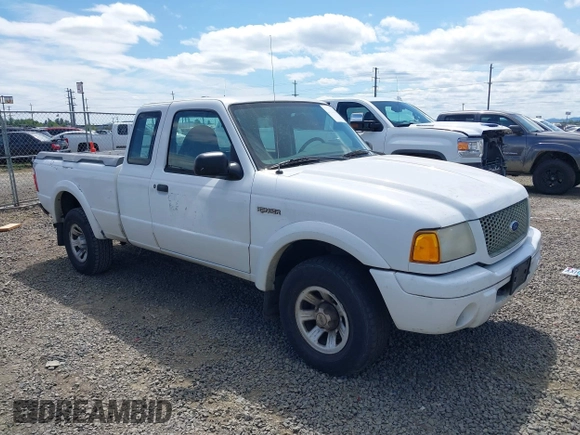 2001 Ford Ranger XL with VIN 1FTYR14V01PB01763, listed as a IAAI auction lot 42200132 with 202,457 mi miles and . Bid and sale history available at DreamBid. Image 1.