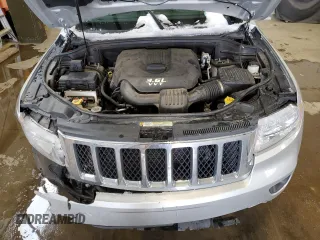 2013 Jeep Grand Cherokee Overland with VIN 1C4RJFCG2DC622345, listed as a Copart auction lot 49640325 with 192,144 mi miles and Salvage Title. Bid and sale history available at carsss.com. Image 12.