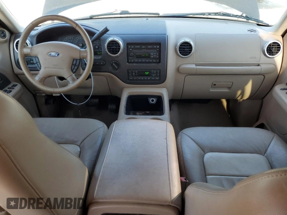 2004 Ford Expedition Eddie Bauer with VIN 1FMPU18L74LB29764, listed as a Copart auction lot 60397795 with 163,593 mi miles and Salvage title. Bid and sale history available at DreamBid. Image 8.