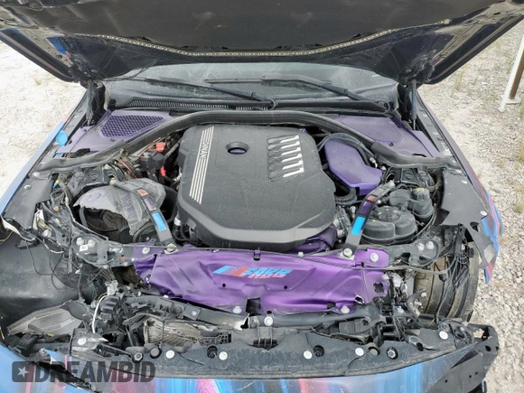 2022 BMW 4 Series M440i xDrive with VIN WBA13AW04NFM16353, listed as a Copart auction lot 61176795 with 39,619 mi miles and Salvage title. Bid and sale history available at DreamBid. Image 11.
