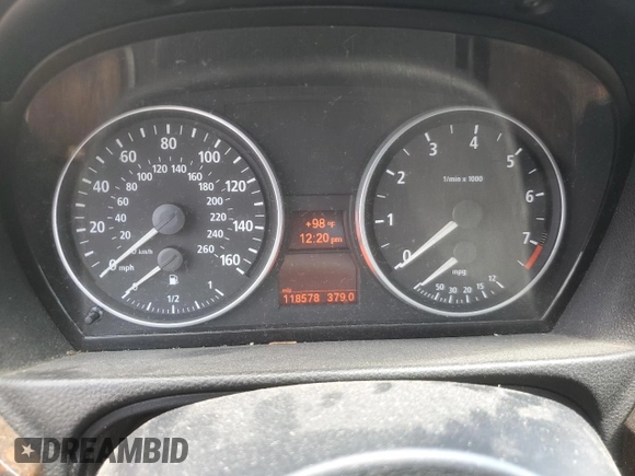 2007 BMW 3 Series 328i z VIN WBAVC53567FZ70196, wystawiony jako Copart lot #63136915 z przebiegiem 118 578 mil mil oraz Czysty tytuł • Clean title. Historia ofert i sprzedaży dostępna na DreamBid. Obrazek 9.