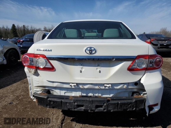 2013 Toyota Corolla L with VIN 2T1BU4EE5DC985819, listed as a Copart auction lot 48296265 with 300,310 mi miles and Salvage Title. Bid and sale history available at carsss.com. Image 6.
