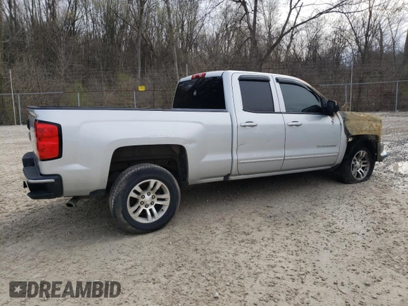 2017 Chevrolet Silverado 1500 LT with VIN 1GCRCREC2HZ267217, listed as a Copart auction lot 51901725 with Not Provided miles and Salvage Title. Bid and sale history available at DreamBid. Image 3.