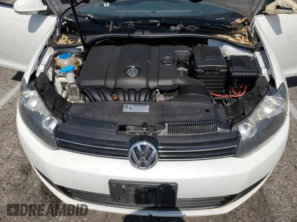2010 Volkswagen Jetta SportWagen SE with VIN 3VWTZ7AJ5AM663885, listed as a Copart auction lot 60177074 with 170,113 mi miles and Salvage Title. Bid and sale history available at carsss.com. Image 12.