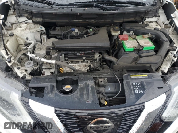 2017 Nissan Rogue SL z VIN 5N1AT2MT9HC881847, wystawiony jako Copart lot #58715515 z przebiegiem 87 941 mil mil oraz Szkoda całkowita • Salvage title. Historia ofert i sprzedaży dostępna na DreamBid. Obrazek 12.