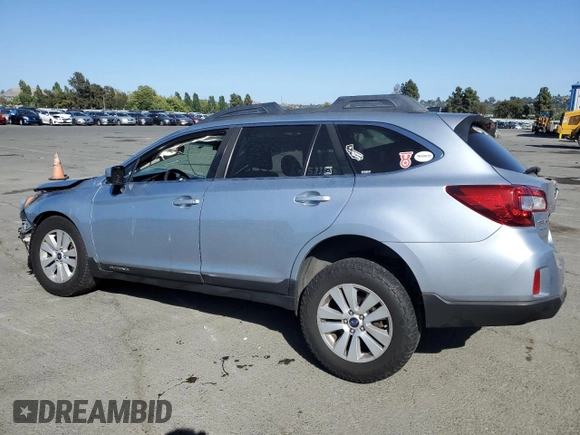 2017 Subaru Outback Premium with VIN 4S4BSACC8H3335303, listed as a Copart auction lot 58267965 with 66,651 mi miles and Salvage title. Bid and sale history available at DreamBid. Image 2.
