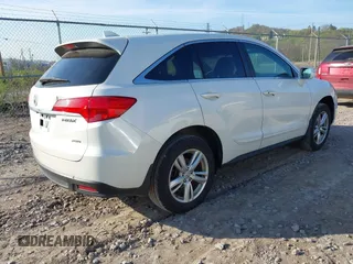 2015 Acura RDX Tech Pkg with VIN 5J8TB4H55FL015973, listed as a IAAI auction lot 42075177 with 134,011 mi miles. Bid and sale history available at carsss.com. Image 4.