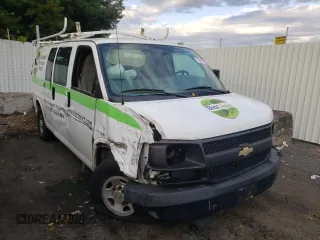 2013 Chevrolet Express Cargo z VIN 1GCZGTCG2D1192230, wystawiony jako Copart lot #73691204 z przebiegiem 170 078 mil mil oraz Szkoda całkowita • Salvage title. Historia ofert i sprzedaży dostępna na DreamBid. Obrazek 4.