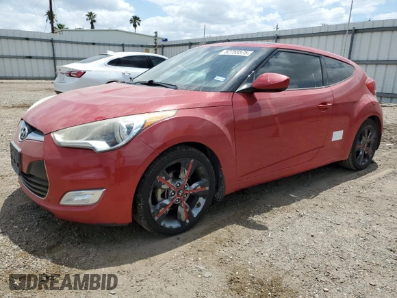 2016 Hyundai Veloster z VIN KMHTC6AD4GU294400, wystawiony jako Copart lot #52755575 z przebiegiem 108 419 mil mil oraz Szkoda całkowita • Salvage title. Historia ofert i sprzedaży dostępna na DreamBid. Obrazek 1.
