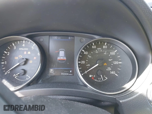 2018 Nissan Rogue S with VIN KNMAT2MT8JP570011, listed as a IAAI auction lot 41827839 with 70,304 mi miles and . Bid and sale history available at carsss.com. Image 7.