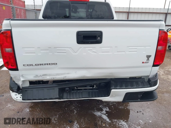 2021 Chevrolet Colorado 4WD Z71 with VIN 1GCGTDEN9M1256767, listed as a IAAI auction lot 42188311 with 55,116 mi miles and . Bid and sale history available at DreamBid. Image 17.