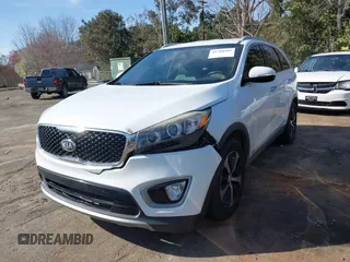 2016 Kia Sorento EX with VIN 5XYPHDA19GG145323, listed as a IAAI auction lot 41788183 with 120,756 mi miles and . Bid and sale history available at DreamBid. Image 2.