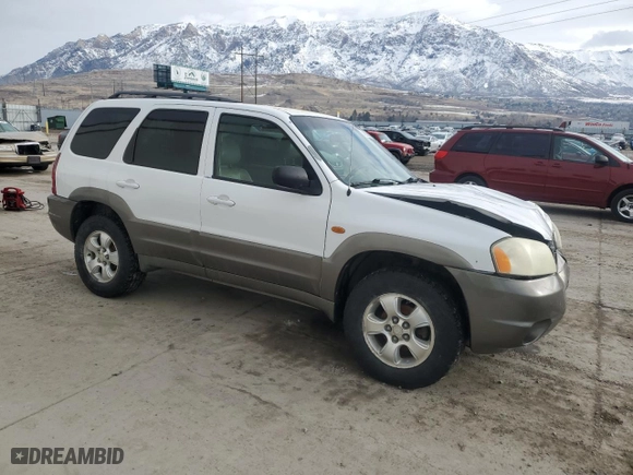 2003 Mazda Tribute ES with VIN 4F2CZ96153KM22734, listed as a Copart auction lot 45928315 with NaN miles and Salvage Title. Bid and sale history available at carsss.com. Image 4.