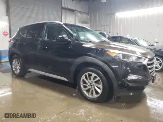 2017 Hyundai Tucson SE with VIN KM8J3CA43HU409768, listed as a Copart auction lot 45469895 with 100,657 mi miles and Salvage Title. Bid and sale history available at carsss.com. Image 4.