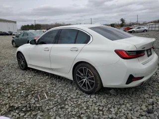 2020 BMW 3 Series 330i xDrive with VIN 3MW5R7J05L8B20595, listed as a Copart auction lot 51550985 with 0 mi miles and Salvage Title. Bid and sale history available at carsss.com. Image 2.