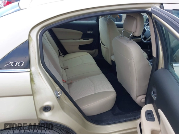 2011 Chrysler 200 Touring with VIN 1C3BC1FB0BN531482, listed as a IAAI auction lot 42178856 with 77,273 mi miles. Bid and sale history available at carsss.com. Image 8.