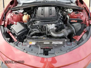 2018 Chevrolet Camaro ZL1 with VIN 1G1FJ1R60J0149068, listed as a Copart auction lot 44157975 with 60,385 mi miles and Salvage Title. Bid and sale history available at DreamBid. Image 12.