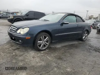 2006 Mercedes-Benz CLK-Class 3.5L with VIN WDBTK56J96F171256, listed as a Copart auction lot 47229775 with 194,506 mi miles and Salvage Title. Bid and sale history available at carsss.com. Image 1.