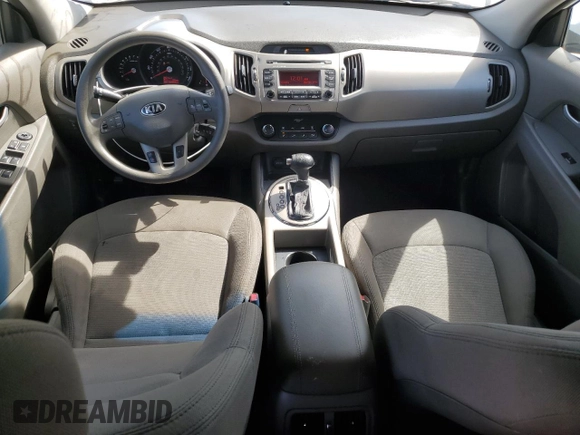 2015 Kia Sportage LX with VIN KNDPB3AC3F7701067, listed as a Copart auction lot 48159175 with 196,064 mi miles and Salvage Title. Bid and sale history available at carsss.com. Image 8.