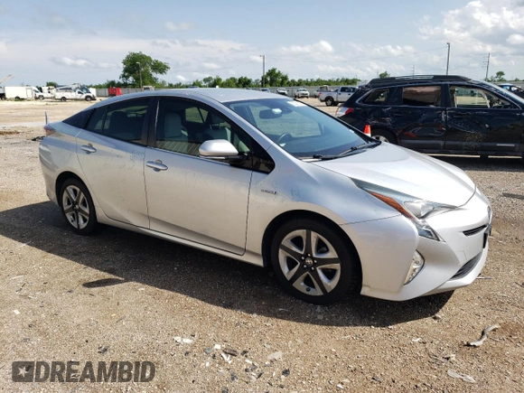 2016 Toyota Prius Four z VIN JTDKARFU0G3500883, wystawiony jako Copart lot #55211615 z przebiegiem 117 528 mil mil oraz Czysty tytuł • Clean title. Historia ofert i sprzedaży dostępna na DreamBid. Obrazek 4.