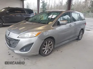 2012 Mazda Mazda5 Grand Touring with VIN JM1CW2DL7C0143303, listed as a IAAI auction lot 41924227 with 126,689 mi miles. Bid and sale history available at carsss.com. Image 2.