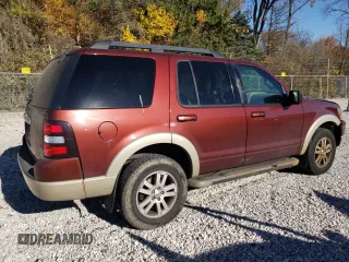 2010 Ford Explorer Eddie Bauer z VIN 1FMEU7EE3AUA40960, wystawiony jako Copart lot #83156534 z przebiegiem 241 865 mil mil oraz Czysty tytuł • Clean title. Historia ofert i sprzedaży dostępna na DreamBid. Obrazek 3.