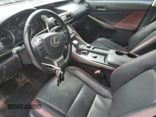 2017 Lexus IS 300 with VIN JTHCM1D2XH5019056, listed as a Copart auction lot 50429755 with 100,513 mi miles and Salvage title. Bid and sale history available at DreamBid. Image 7.