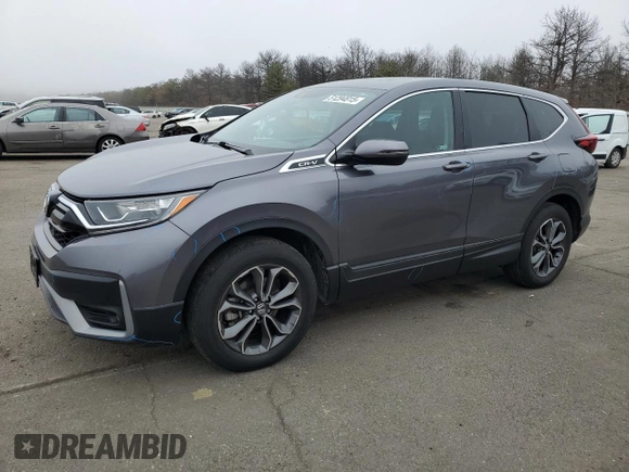 2022 Honda CR-V EX-L with VIN 2HKRW2H81NH629773, listed as a Copart auction lot 51294815 with 38,520 mi miles and Salvage Title. Bid and sale history available at carsss.com. Image 1.