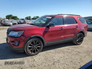 2017 Ford Explorer XLT with VIN 1FM5K7D83HGB66469, listed as a Copart auction lot 55516724 with 169,584 mi miles and Salvage Title. Bid and sale history available at DreamBid. Image 1.