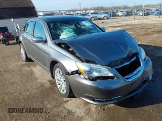 2013 Chrysler 200 Limited with VIN 1C3CCBCG9DN585697, listed as a IAAI auction lot 41893868 with 156,391 mi miles and . Bid and sale history available at DreamBid. Image 1.