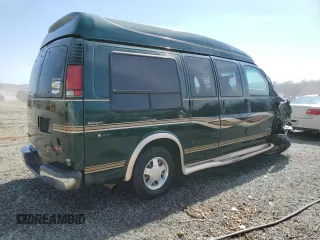 2002 GMC Savana with VIN 1GDFG15R521206037, listed as a Copart auction lot 47118175 with 256,150 mi miles and Salvage Title. Bid and sale history available at carsss.com. Image 3.