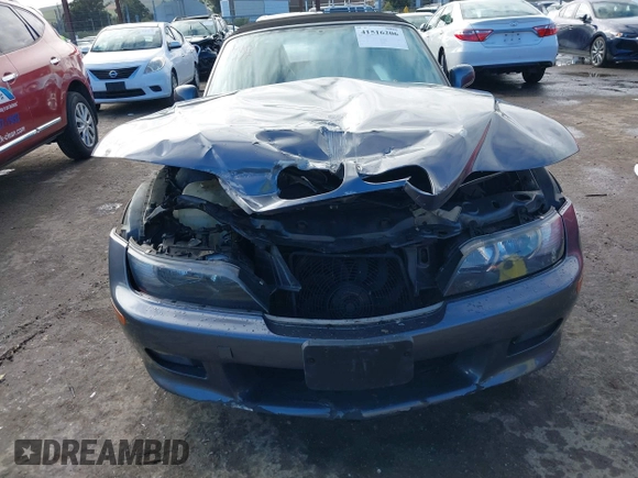 2000 BMW Z3 2.8 with VIN 4USCH3344YLF71259, listed as a IAAI auction lot 41516206 with 95,988 mi miles and . Bid and sale history available at DreamBid. Image 6.