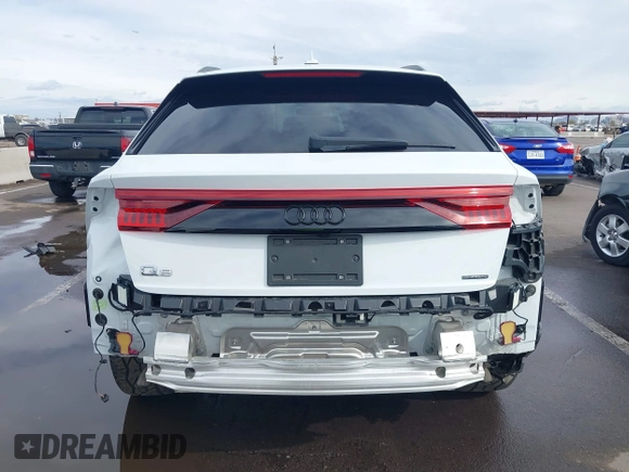 2019 Audi Q8 Prestige with VIN WA1FVAF14KD045661, listed as a IAAI auction lot 41797007 with 57,953 mi miles. Bid and sale history available at carsss.com. Image 17.