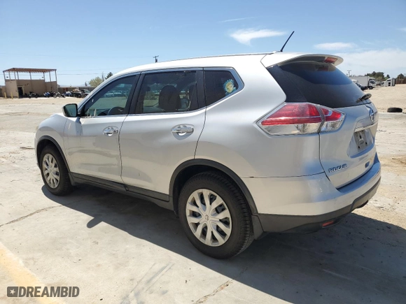 2015 Nissan Rogue S with VIN KNMAT2MT1FP561111, listed as a Copart auction lot 52184455 with 163,320 mi miles and Clean Title. Bid and sale history available at carsss.com. Image 2.