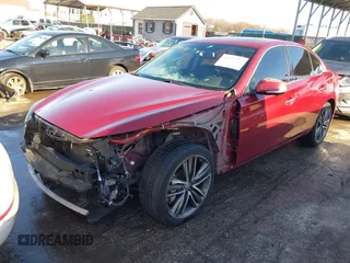 2014 Infiniti Q50 Sport with VIN JN1BV7AR5EM690783, listed as a IAAI auction lot 41024574 with 79,813 mi miles and . Bid and sale history available at DreamBid. Image 18.