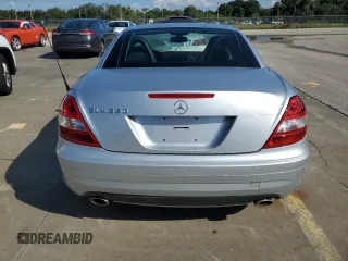 2005 Mercedes-Benz SLK-Class with VIN WDBWK56F65F030071, listed as a Copart auction lot 74048934 with 0 mi miles and Salvage Title. Bid and sale history available at carsss.com. Image 6.
