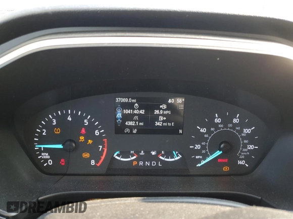 2021 Ford Escape SE with VIN 1FMCU9G68MUB10403, listed as a Copart auction lot 60376445 with 37,069 mi miles and Salvage title. Bid and sale history available at DreamBid. Image 9.