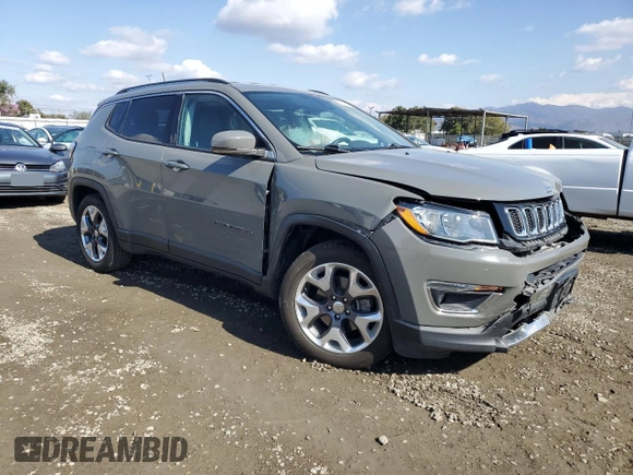 2021 Jeep Compass Limited with VIN 3C4NJCCB5MT559344, listed as a Copart auction lot 43022105 with 78,274 mi miles and Salvage Title. Bid and sale history available at carsss.com. Image 4.