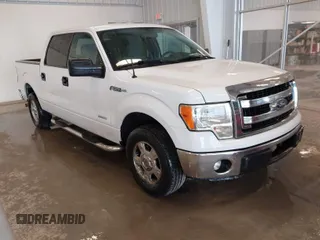 2013 Ford F-150 XL with VIN 1FTFW1CTXDFA62013, listed as a IAAI auction lot 41645531 with 185,555 mi miles. Bid and sale history available at carsss.com. Image 1.