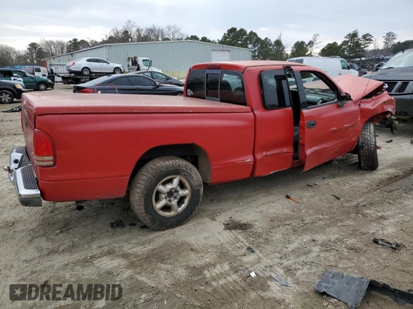 1997 Dodge Dakota with VIN 1B7GL23Y8VS274903, listed as a Copart auction lot 89144525 with 270,609 mi miles and Clean Title. Bid and sale history available at carsss.com. Image 3.